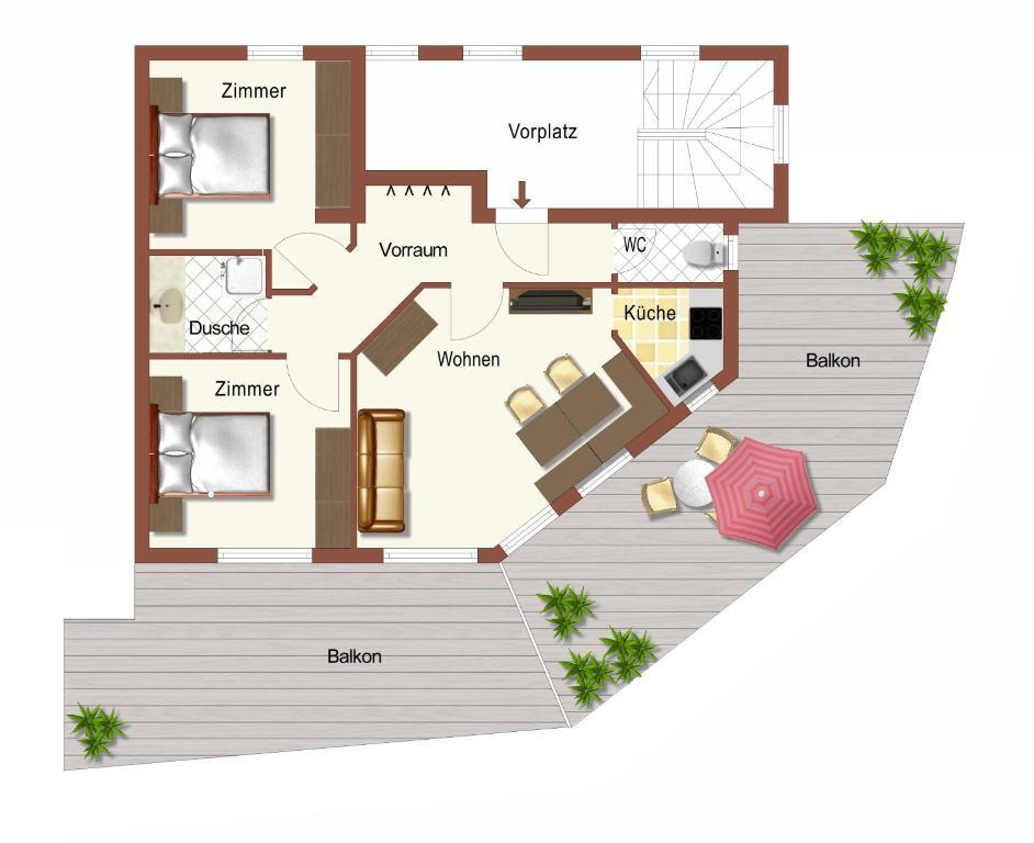 Ferienwohnungen Haaser Maurach  Habitación foto